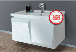 现代简约风，浴室收纳新选择 观博GBF688挂式卫浴柜组合特价促销